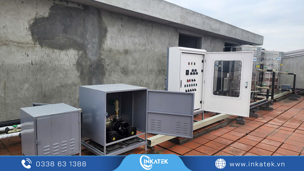 Máy bơm nhiệt vận hành theo nguyên lý trao đổi nhiệt khí để làm nóng nước