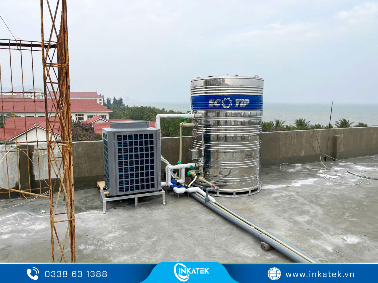 Bảo trì định kỳ máy bơm nhiệt giúp duy trì hiệu suất quá trình trao đổi nhiệt