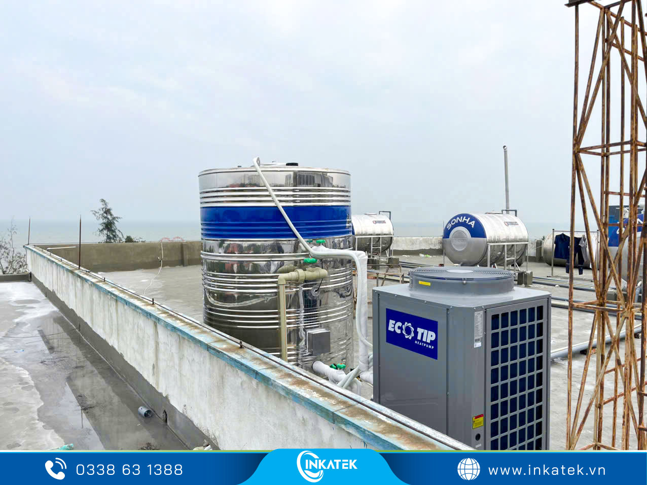 Lắp đặt máy bơm nhiệt Heat Pump ở vị trí phù hợp