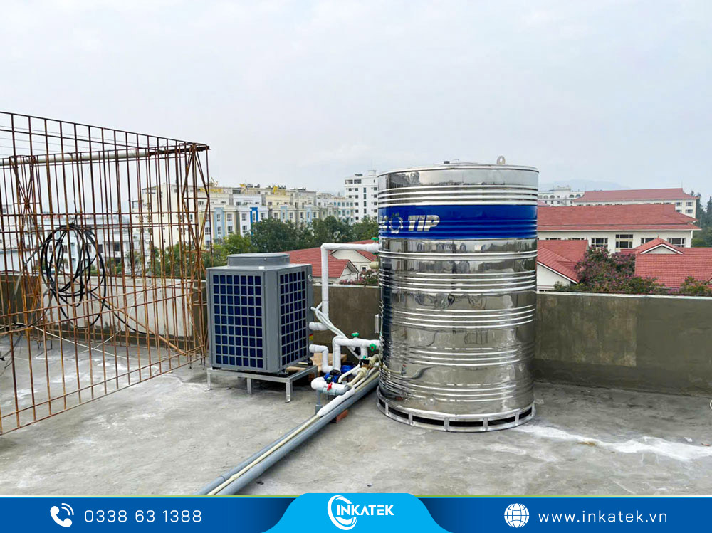 Máy bơm nhiệt Heat Pump công nghiệp cho resort