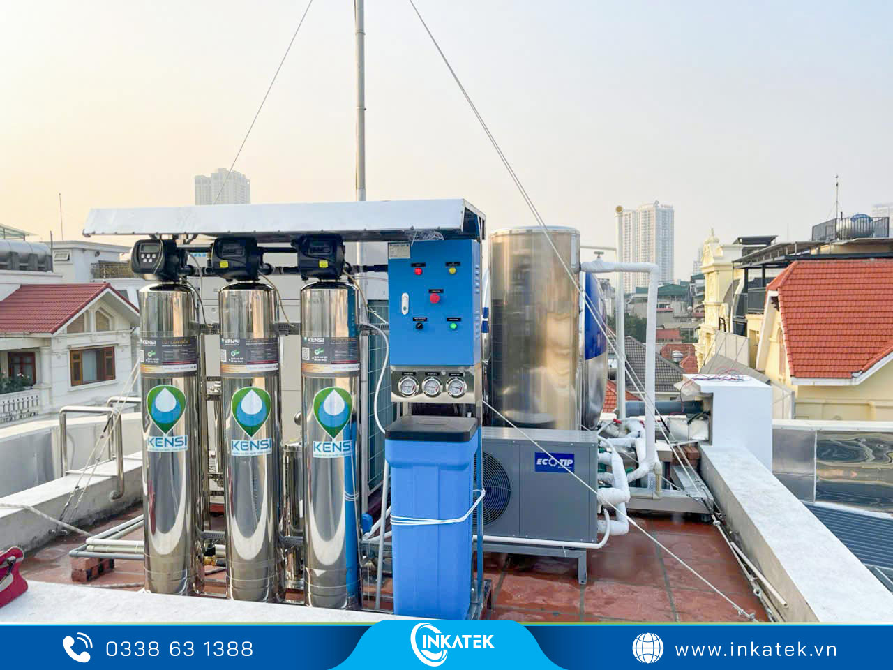 Inkatek chuyên tư vấn thiết kế, lắp đặt máy bơm nhiệt dân dụng chất lượng, giá tốt