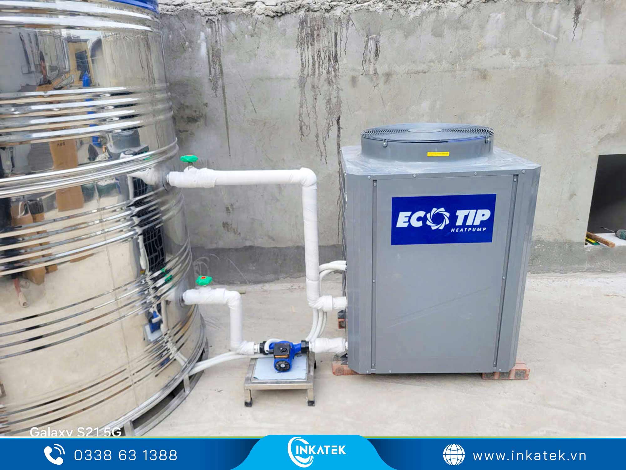Máy bơm nhiệt Heat Pump công nghiệp ở bệnh viện giúp tối ưu lượng điện năng tiêu thụ