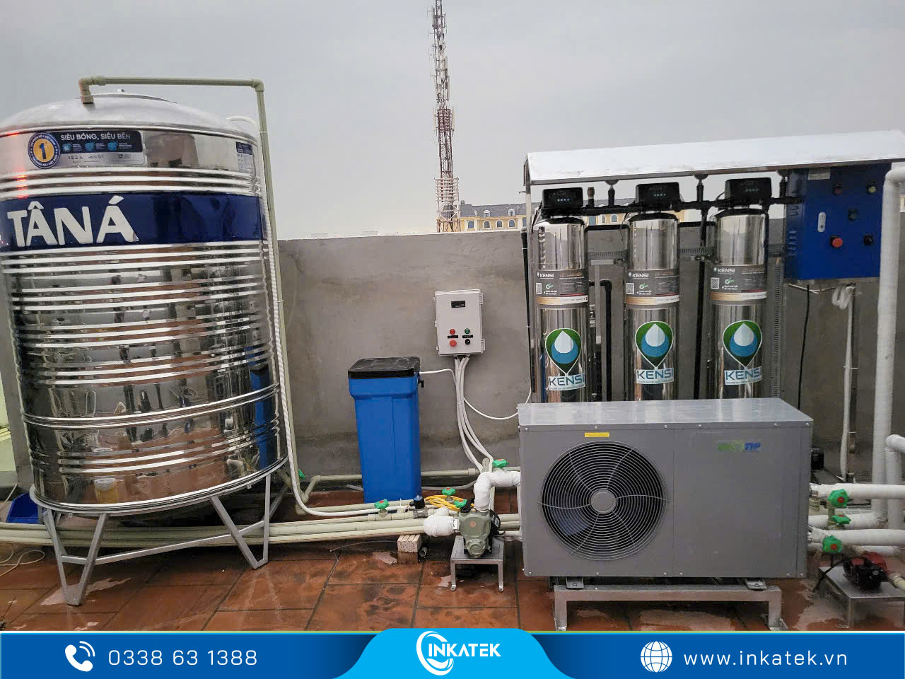 Máy nước nóng bơm nhiệt dân dụng