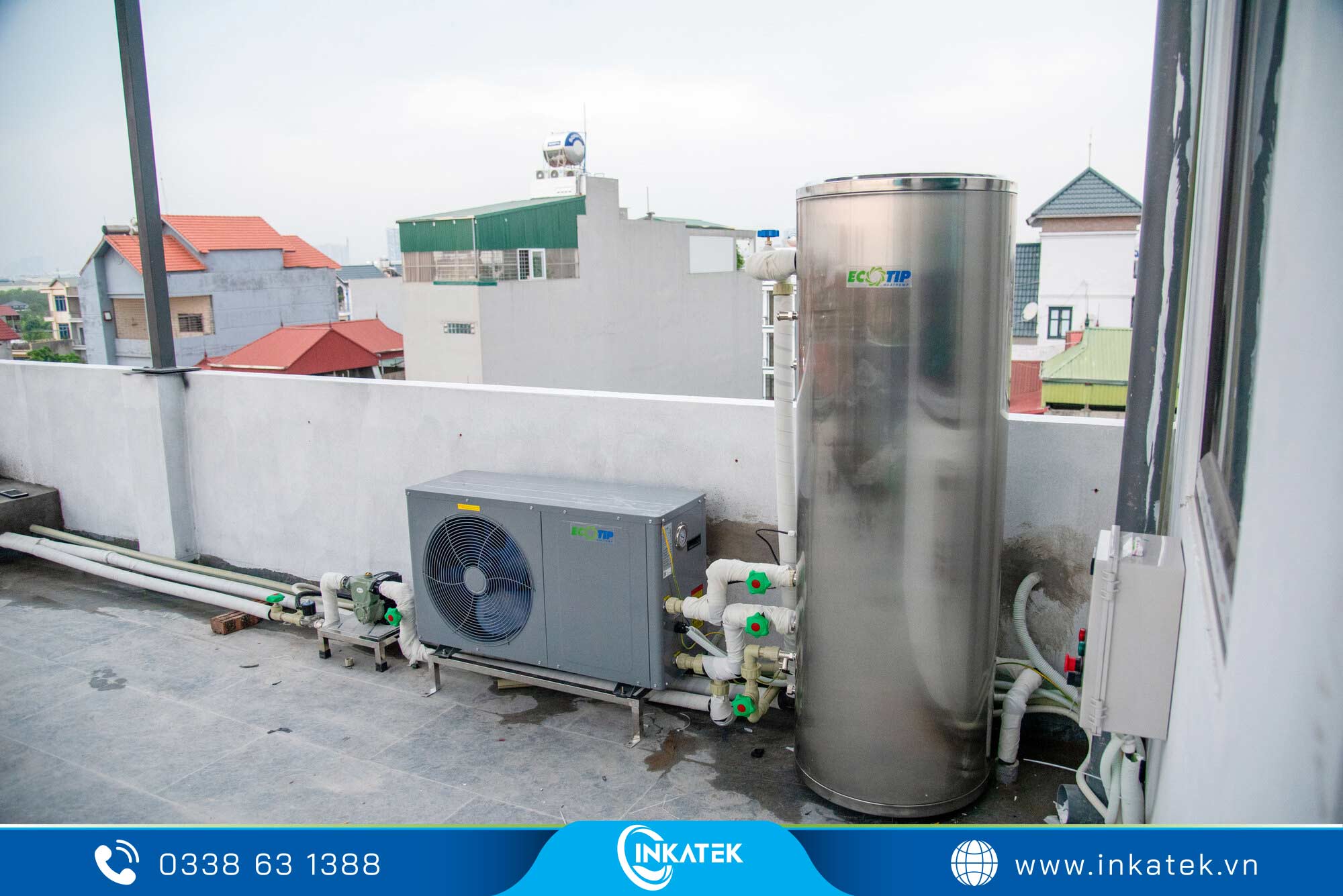 Thương hiệu máy bơm Heat Pump Ecotip được đánh giá cao về hiệu suất và độ bền bỉ