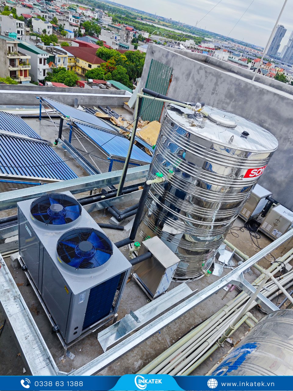Máy bơm nhiệt Ecotip Mega10